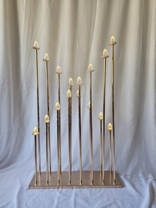 Candlebars 4ft tall and 2.5ft wide