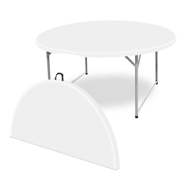 5ft Round Bi-Folding Tables