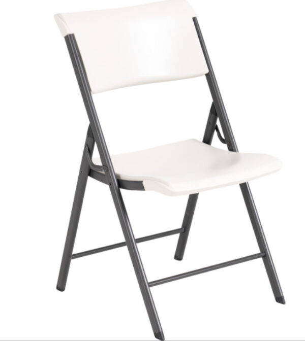 Ivory White Folding Chairs Each